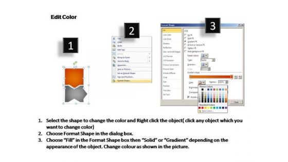 PowerPoint Slide Diagram Linear Nonstop Ppt Template