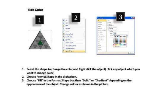 PowerPoint Slide Diagram Triangle Process Ppt Slide Designs