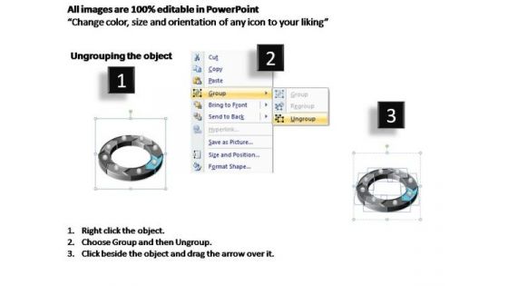 PowerPoint Slide Editable Circular Process Ppt Backgrounds