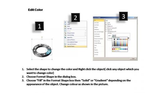 PowerPoint Slide Editable Circular Process Ppt Backgrounds