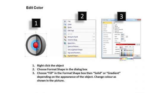 PowerPoint Slide Executive Success Targets Core Diagram Ppt Theme