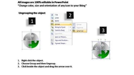 PowerPoint Slide Global Business Arrows Ppt Design