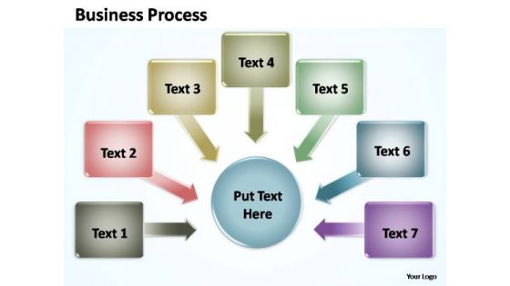 PowerPoint Slide Global Business Process Ppt Themes
