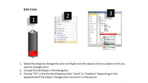 PowerPoint Slide Graphic Batteries Charging And Discharging Ppt Layout