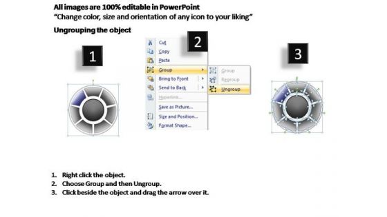 PowerPoint Slide Graphic Circular Process Ppt Design