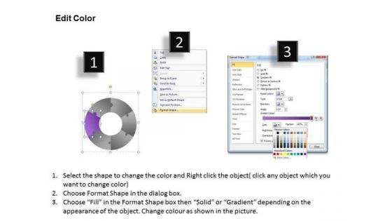 PowerPoint Slide Graphic Circular Puzzle Ppt Layout