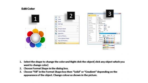 PowerPoint Slide Graphic Cycle Chart Ppt Design