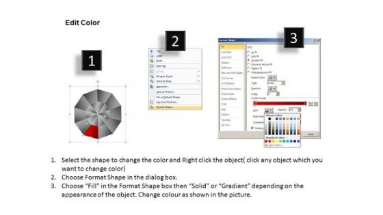 PowerPoint Slide Graphic Pie Chart Ppt Slide