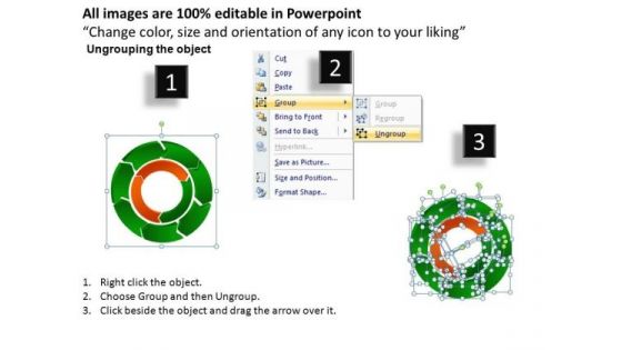 PowerPoint Slide Graphic Processcycle Diagram Ppt Presentation