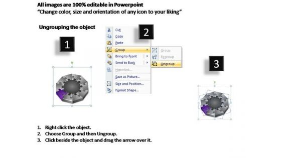 PowerPoint Slide Graphic Puzzle Business Ppt Design
