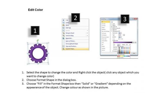 PowerPoint Slide Growth Gears Internconnected Ppt Slide