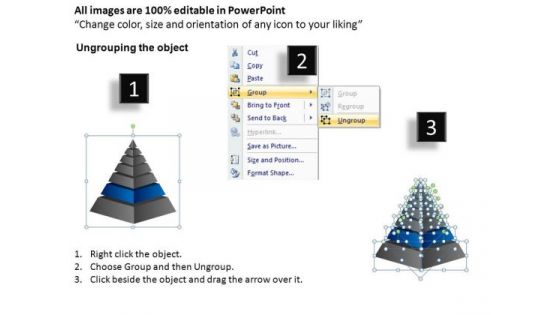 PowerPoint Slide Layout Company Cone Diagram Ppt Template