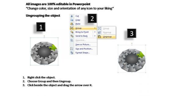 PowerPoint Slide Layout Diagram Puzzle Framework Ppt Slide Designs