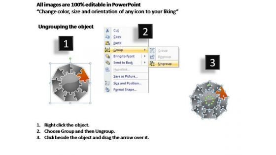 PowerPoint Slide Layout Global Jigsaw Format Ppt Themes