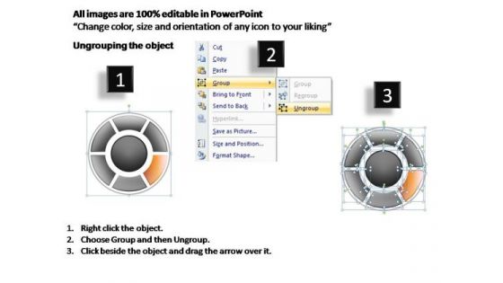 PowerPoint Slide Layout Image Circular Process Ppt Template
