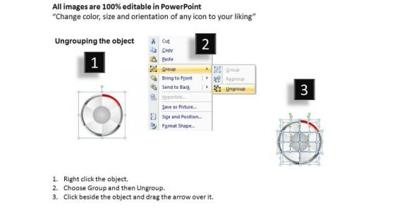 PowerPoint Slide Layout Leadership Wheel Diagram Ppt Slides