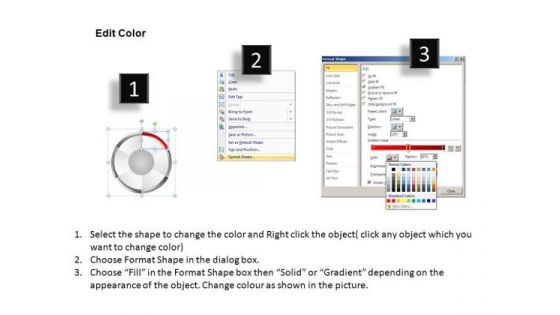 PowerPoint Slide Layout Leadership Wheel Diagram Ppt Slides