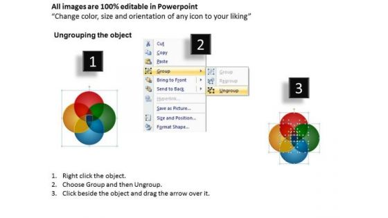 PowerPoint Slide Layout Success Venn Diagram Ppt Slides