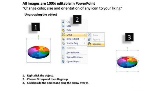 PowerPoint Slide Layout Teamwork Circular Arrow Ppt Backgrounds