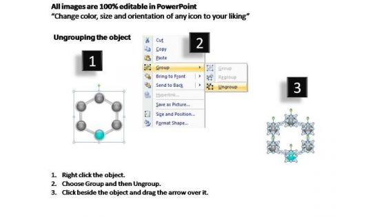 PowerPoint Slide Layout Teamwork Cycle Process Ppt Backgrounds