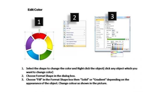 PowerPoint Slide Leadership Circular Process Ppt Design
