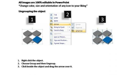 PowerPoint Slide Leadership Four Concepts Ppt Designs