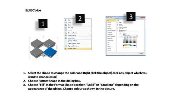 PowerPoint Slide Leadership Four Concepts Ppt Designs