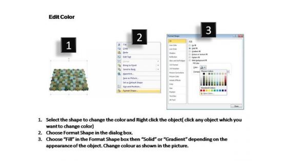 PowerPoint Slide Process 13x12 Rectangular Jigsaw Puzzle Matrix Ppt Theme
