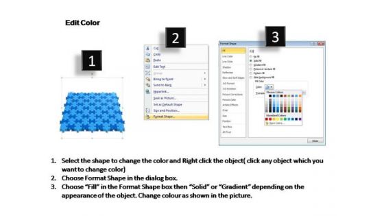 PowerPoint Slide Process 9x9 Rectangular Jigsaw Puzzle Matrix Ppt Theme