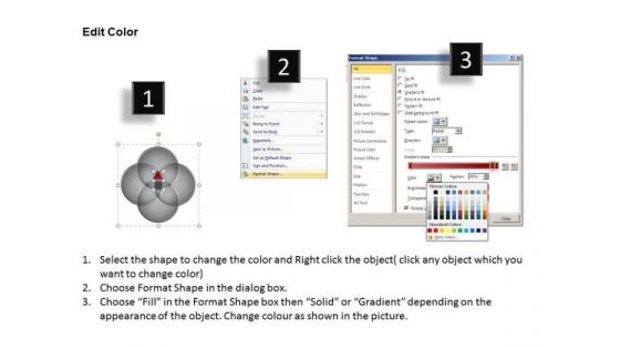 PowerPoint Slide Process Venn Diagram Ppt Slide Designs