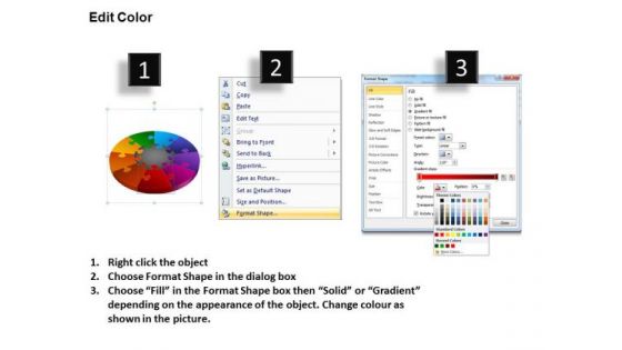 PowerPoint Slide Puzzle Process Business Ppt Slides