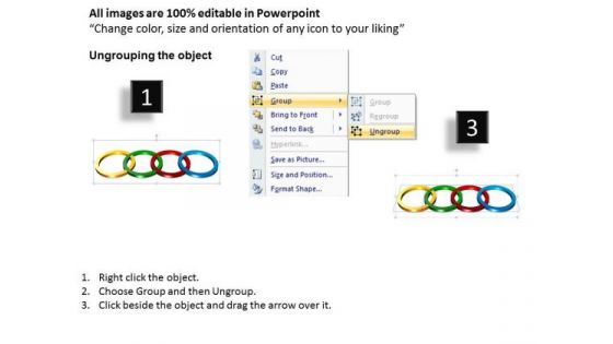 PowerPoint Slide Rings Marketing Ppt Design Slides