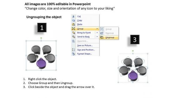 PowerPoint Slide Sales Five Different Ppt Theme