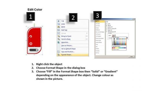 PowerPoint Slide Showing Sales Tag Diagram