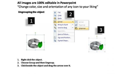 PowerPoint Slide Strategy Circular Chart Ppt Backgrounds