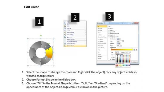 PowerPoint Slide Success Circular Puzzle Ppt Slides