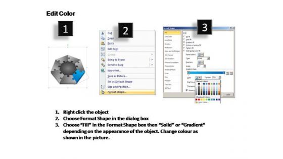 PowerPoint Slide Success Puzzle Structure Ppt Theme