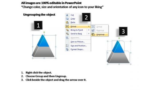PowerPoint Slide Success Triangle Process Ppt Design