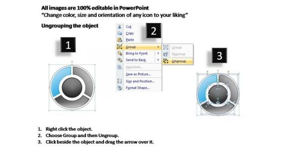 PowerPoint Slide Teamwork Circular Process Ppt Presentation