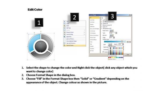 PowerPoint Slide Teamwork Circular Process Ppt Presentation