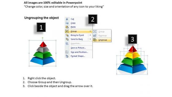 PowerPoint Slidelayout Business Leadership Pyramid Ppt Slide