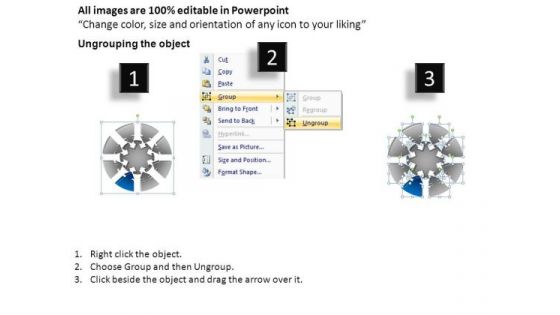 PowerPoint Slidelayout Chart Round Chart Ppt Layouts