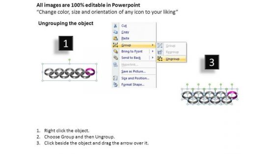 PowerPoint Slidelayout Company Rings Ppt Backgrounds