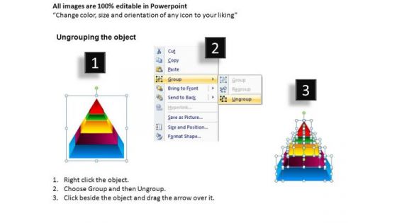 PowerPoint Slidelayout Corporate Designs Pyramid Ppt Designs
