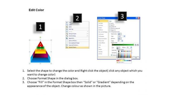 PowerPoint Slidelayout Corporate Designs Pyramid Ppt Designs
