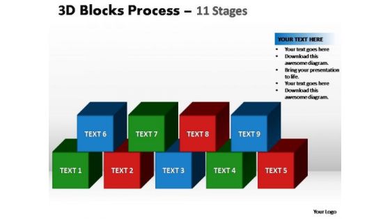 PowerPoint Slidelayout Diagram Blocks Process Ppt Design