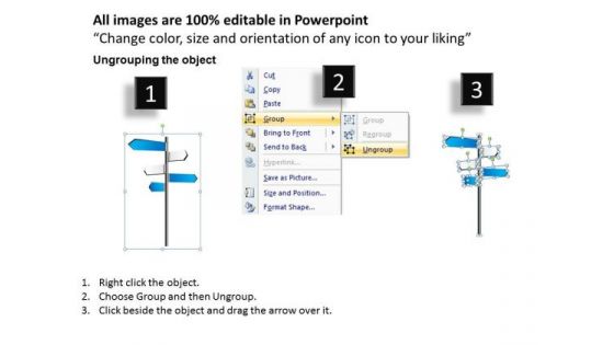 PowerPoint Slidelayout Diagram Directions Ppt Theme