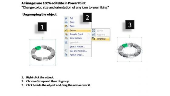 PowerPoint Slidelayout Diagram Ring Process Ppt Presentation Designs