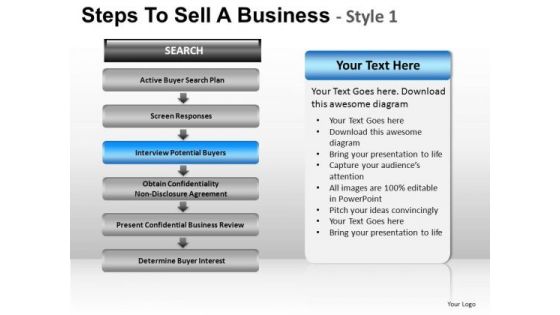 PowerPoint Slidelayout Diagram Steps To Sell Ppt Template PowerPoint Slidelayout Diagram Steps To Sell Ppt Template