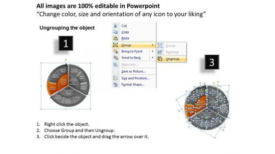 PowerPoint Slidelayout Global Pie Chart Diagram Ppt Design